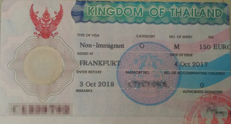 Tourist Visa in Thailand